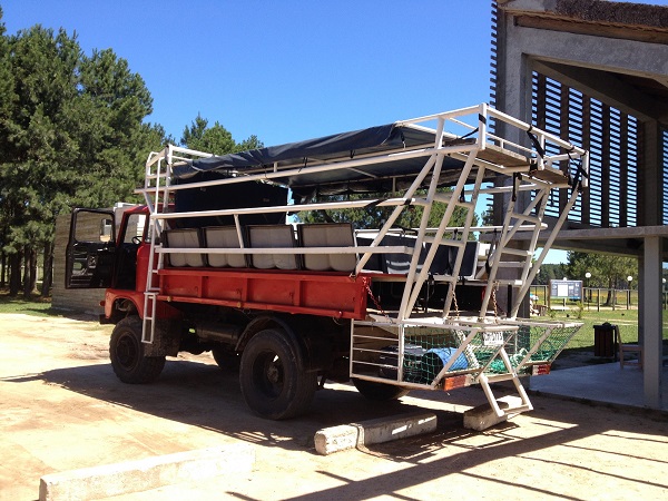 cabo polonio uruguai caminhão 4x4 1