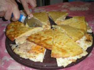 Pizza e Fainá Uruguaio